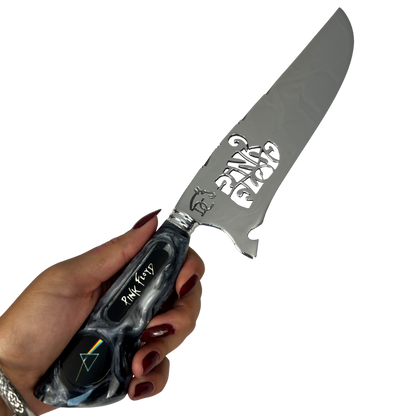 Kit Pink Floyd - Faca 8" + Copo Térmico - Gravação a Laser 360°