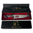 Faca Pink Floyd 8" - Cabo Resina Personalizado - Edição Especial Rock