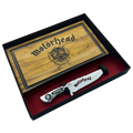 Kit Churrasco Motörhead - Faca 8" + Tábua Personalizada