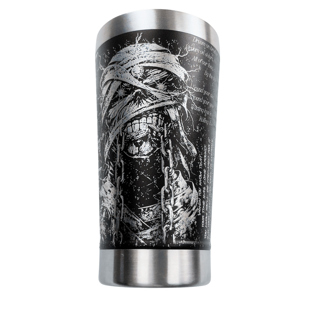 Copo Térmico Iron Maiden - Gravaçao a laser 360° - 475ML
