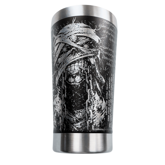 Copo Térmico Iron Maiden - Gravaçao a laser 360° - 475ML