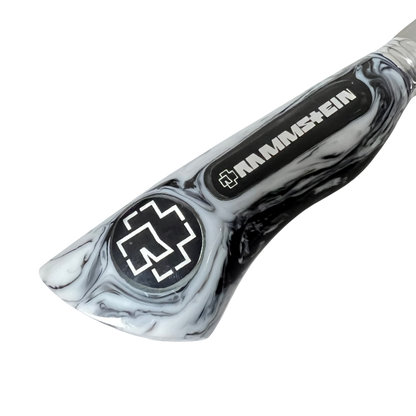 Kit Rammstein - Faca 8" + Copo Térmico - Gravação a Laser 360°