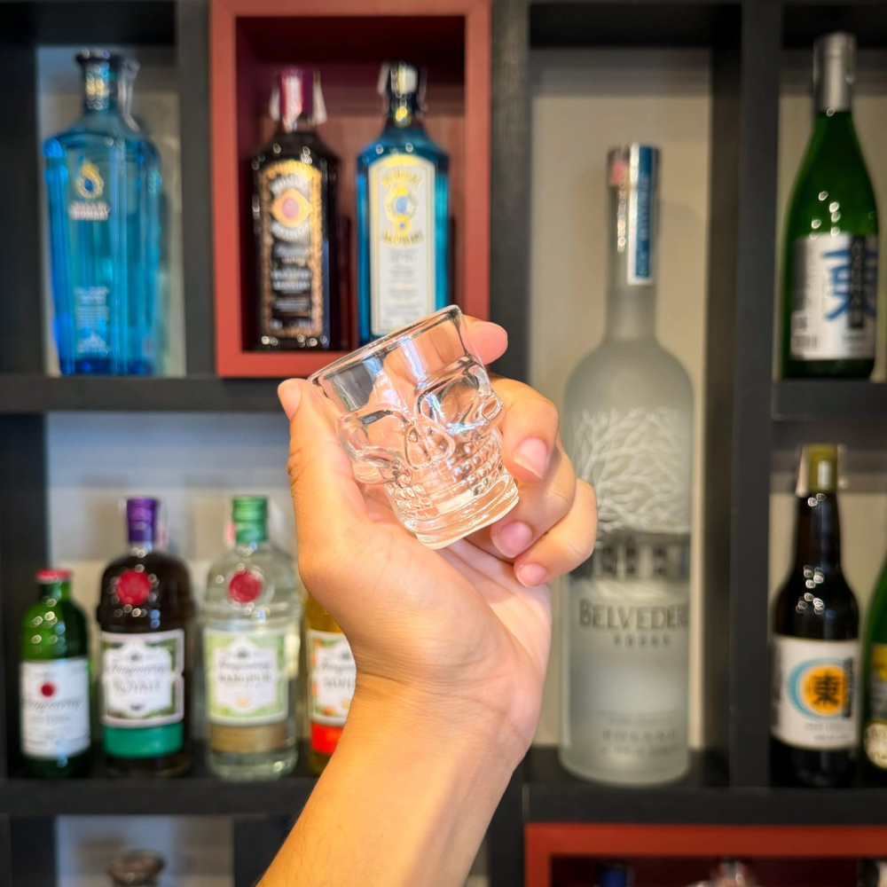 Kit Black Sabbath Premium - Faca 8", Garfo, Chaira e 2 Copos Caveira - Edição Especial