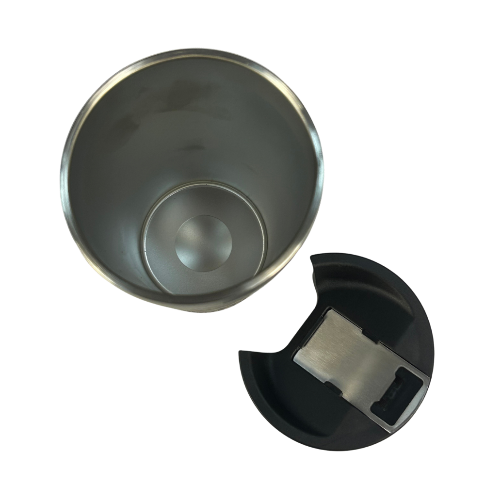Copo Térmico Rammstein - Gravação a Laser 360° - 475ml | Doma Crioula Cutelaria Artesanal