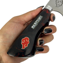 Faca Akatsuki 8" - Cabo Resina Personalizado - Naruto - Nuvem Vermelha - Edição Especial